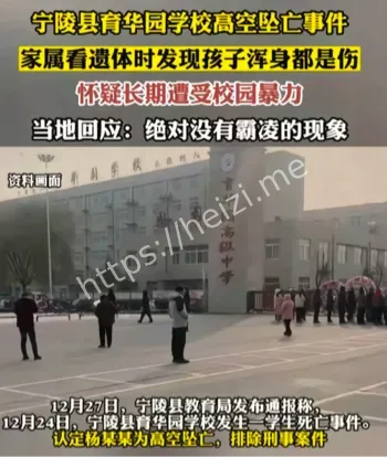 学生坠亡