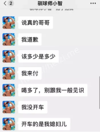 酒后砸车