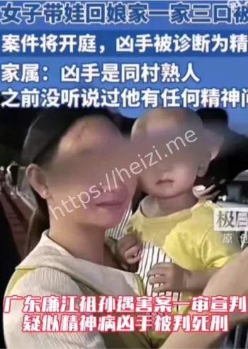 廉江祖孙三口命案