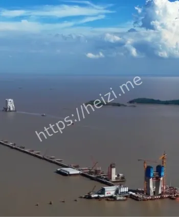 天一号运架一体船作业