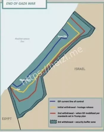中东和平计划黄线