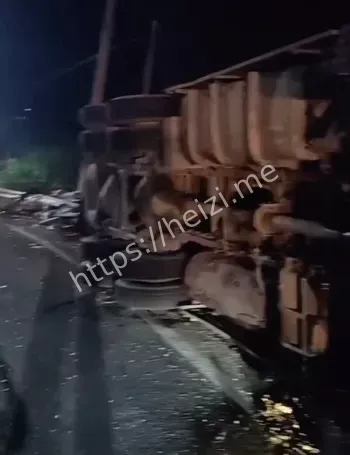 普宁国道车祸现场图