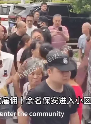 株洲盘龙世纪城风荷苑小区冲突