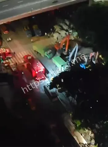 广西南宁地面塌陷