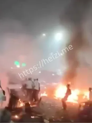 红堡爆炸现场血肉横飞触目惊心