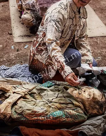 云南某地惊现清朝不腐地主尸