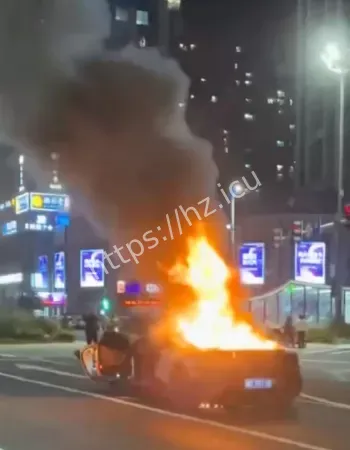 绍兴兰博基尼自燃