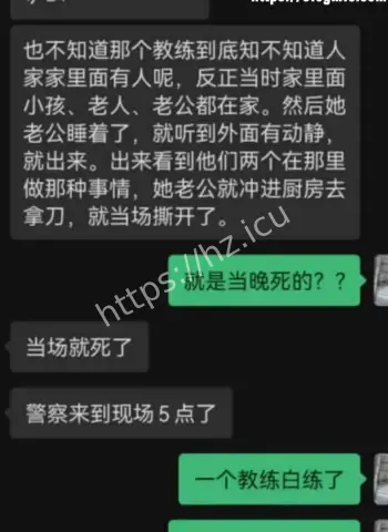 被丈夫当场抓奸捅死