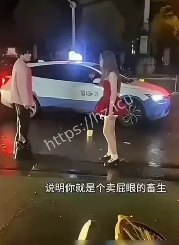 女子怒骂男子出轨卖身
